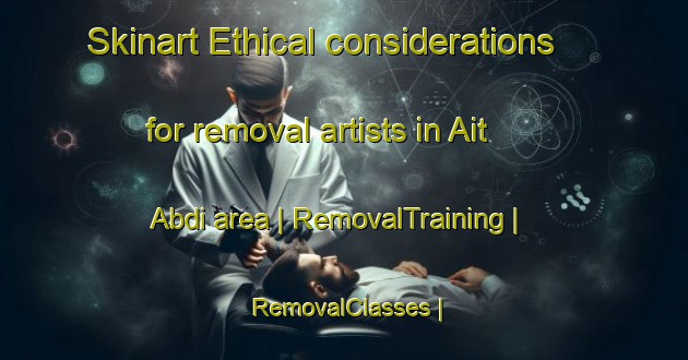 Skinart Ethical considerations for removal artists in Ait Abdi area | RemovalTraining | RemovalClasses | SkinartTraining-Morocco